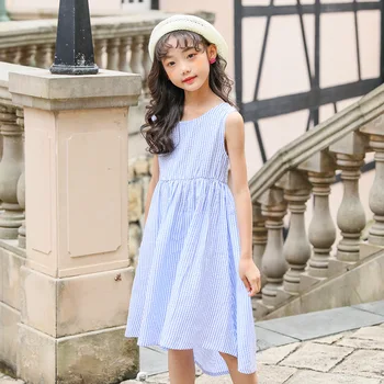 

Summer Children Clothing 2020 Beach Holidays Sling Dress Kids Dresses for Girls Mother and Daughter Clothes