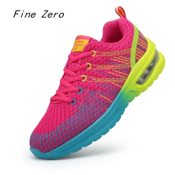 

Best selling women's breathable sneakers air cushion running shoes women's lightweight running shoes flying woven sports shoes j