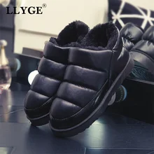 Женские зимние ботинки; женские водонепроницаемые ботинки на плоской платформе; женские Теплые ботильоны из толстого плюша; женская Повседневная Удобная обувь;