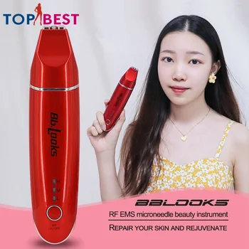 

BB Look RF&Microcurrent Apparatus for Face Lifting Tighten Wrinkle Removal High Frequency Skin Rejuvenator Skin Care Massager