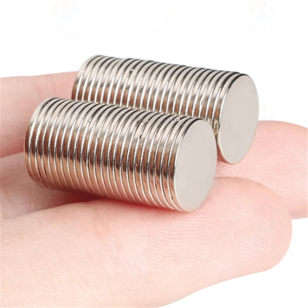 10 stk N50 15x3mm Starke Magneten Runde Größe Rare-Earth Neodym magnet 