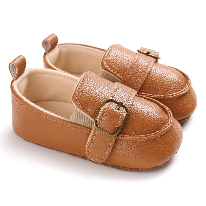 Детская обувь; классическая парусиновая обувь для маленьких мальчиков; Весенняя хлопковая обувь с ремешками для новорожденных мальчиков и девочек; обувь для первых шагов - Цвет: Темный хаки
