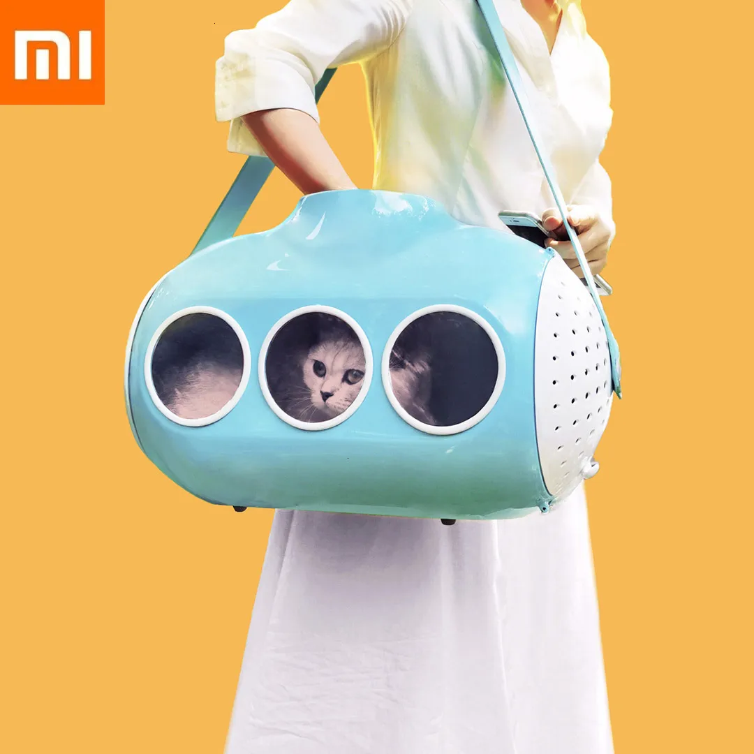 

In Stock, New Xiaomi Submarine Cat Bag Submarine Shape Can Carry Cat Skylight Light Solid Xiomi Submarine Cat Package For Cat