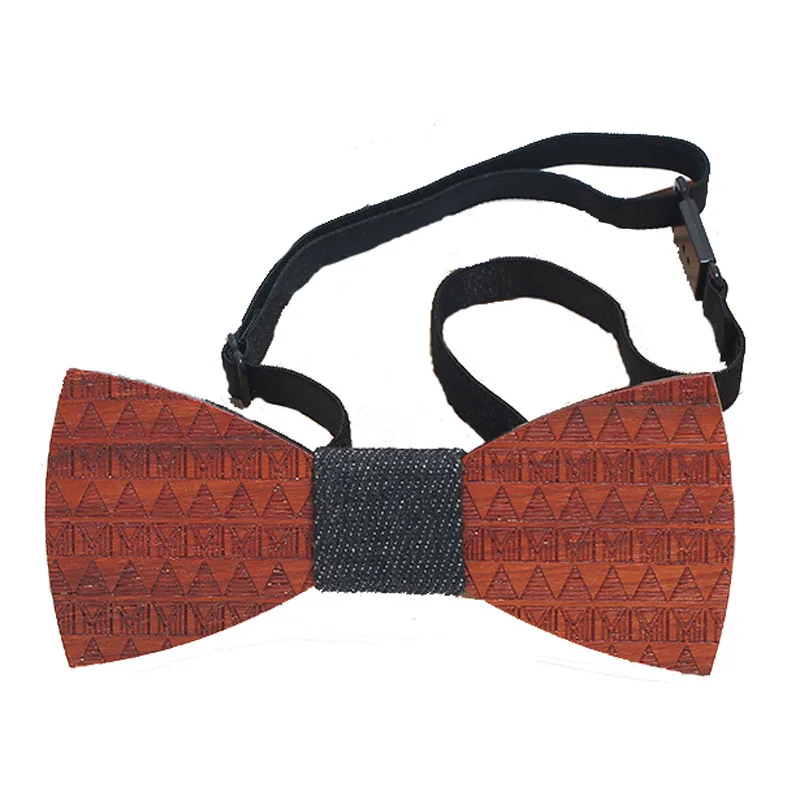 Ручной работы деревянный галстук-бабочка галстук мужской унисекс костюм рубашка вечерние деловые классические модные подарки