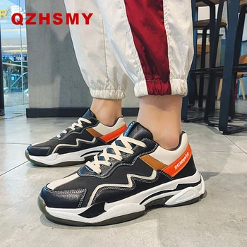 

2019 Male Lace-up Walking Shoes Sneakers Man Non Slip Comfortable Casual Shoes Breathable Outdoor Off White Fashion Sneaker