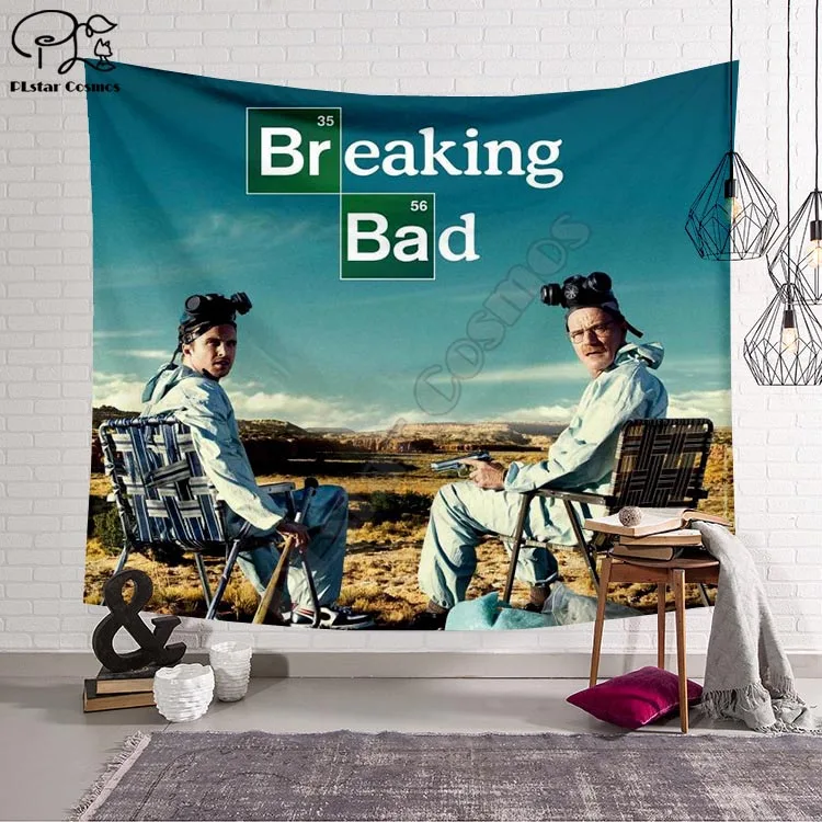 Plstar Cosmos-Breaking Bad Blanket Tapeçaria, Impresso em