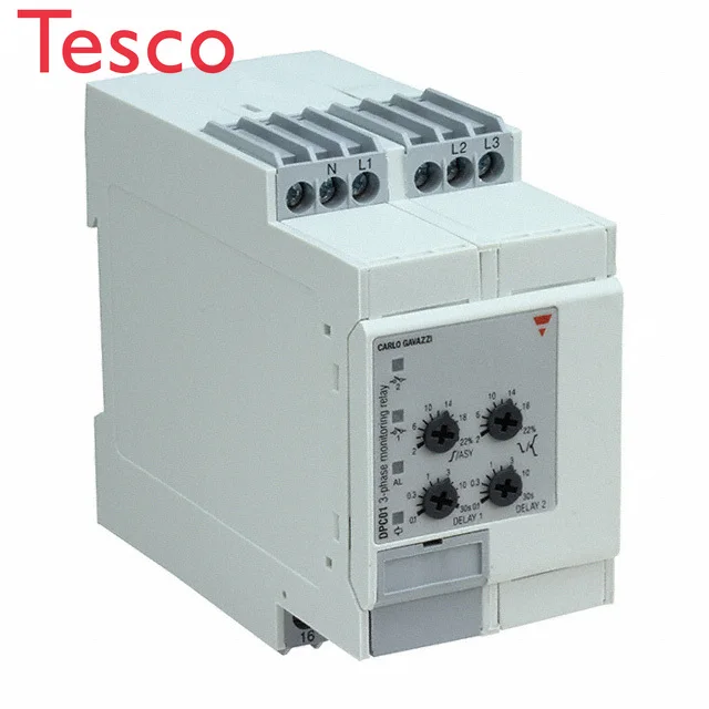 DPC01DM48 Carlo Gavazzi 3-phase Over and Under Voltage- Phase Sequence- Phase Loss- Asymmetry and Tolerance Monitoring Relay