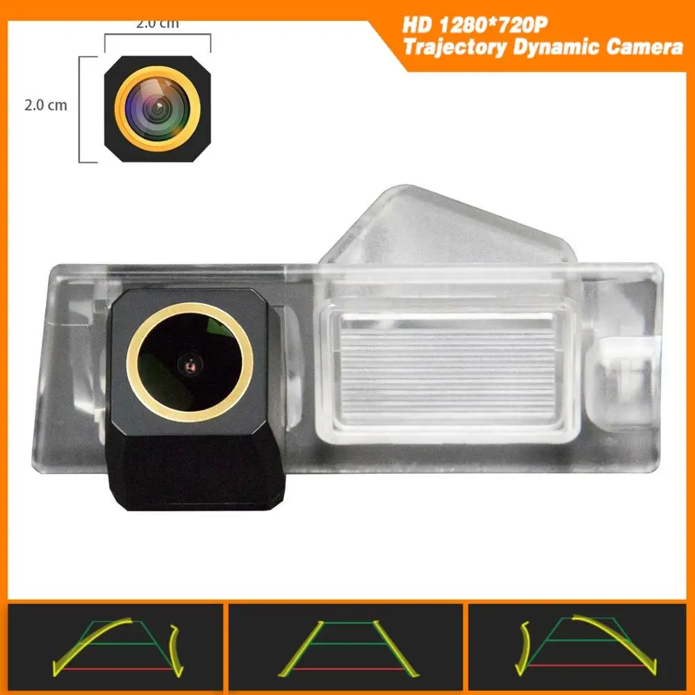 Траектория динамическая парковочная линия для Jeep Cherokee (KL) ограниченная 5-я HD 1280x720p