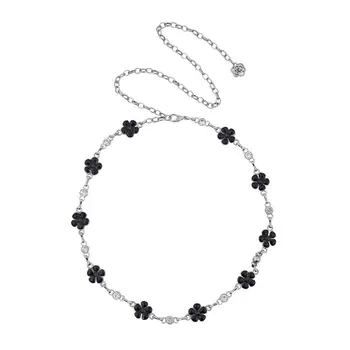 

Rhinestones Bridal Belt Chic Charming Waist Chain Wedding Dress Belt Chain for Bridal Bridesmaids Wedding Dress Accessories