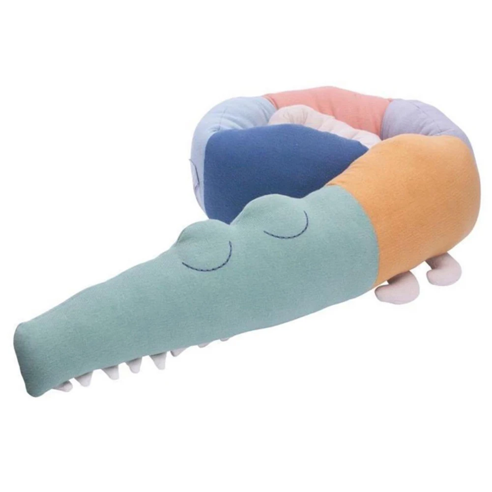 Горячая Детская кровать бампер 3D мультфильм Бампер Мягкий дышащий хлопок кровать украшение для ребенка LBV
