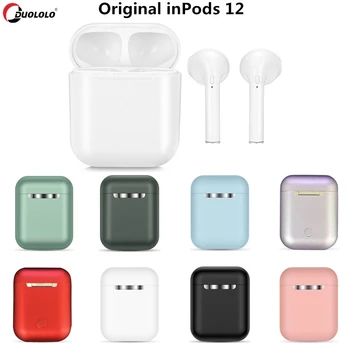 

Original inpods 12 Macaron UP Version i12 Wireless bluetooth headset Touch Key Auto Pairing Sport Top quality wireless earphones
