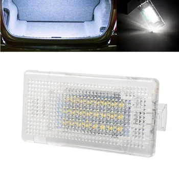 

24LED Luggage Trunk Lid Light Glove Box Lamp White Car Trunk Light Replacement For BMW E90 E92 E66 E39 Interior Accessories