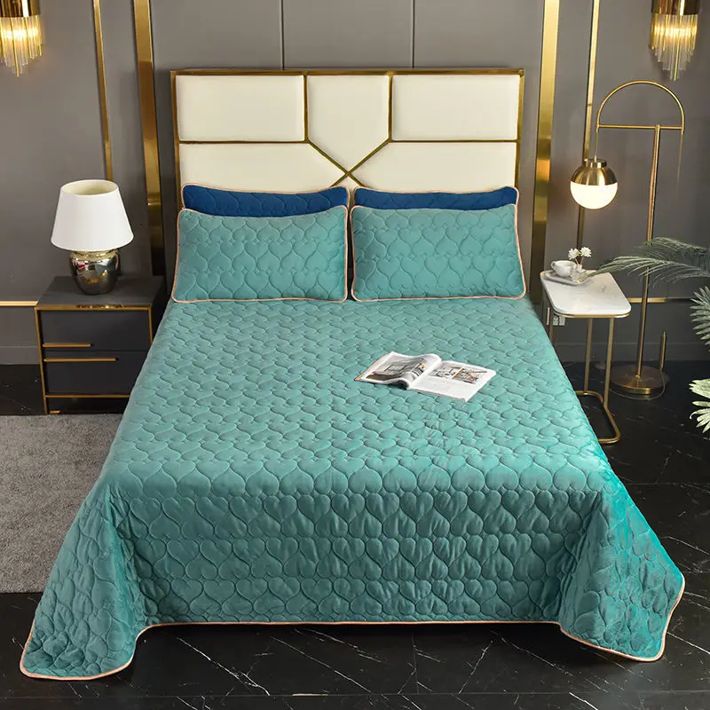 Mattress Cover Velvet Bed Cover Milk Velvet Bed Cover Kang Single Crystal Velvet Tatami Cover Quilted Bedding Quilted Sheets Big Kang Blanket Household Sheets