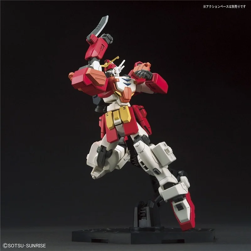 Bandai Gundam Kit HGAC XXXG-01H Gundam Heavyarms Anime Figure Genuine Gunpla Action Toy Figure Robot Model Toys for Children