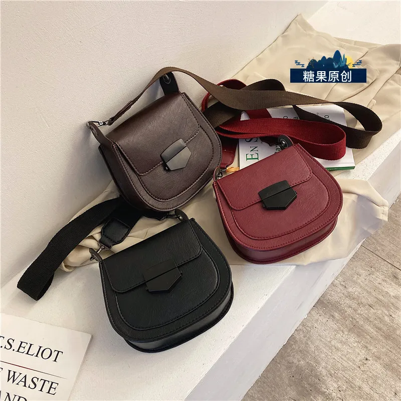 

Oblique Satchel Package Women 2020 Saddle Package Joker Exceed Fire Western Style Single Shoulder Packet