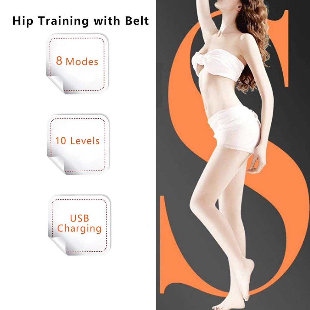 Butt Lifter Stimulator Trainer Hip Buttock Trainer Muscle Training Gear Equip Smart Fitness Abdominal Unisex Stickers Massager