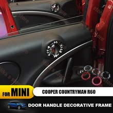2 шт/4 шт) Юнион Джек дверная ручка Крышка для mini cooper Countryman R60 paceman R61 Автомобиль Стайлинг украшение стикер автомобиль-styli