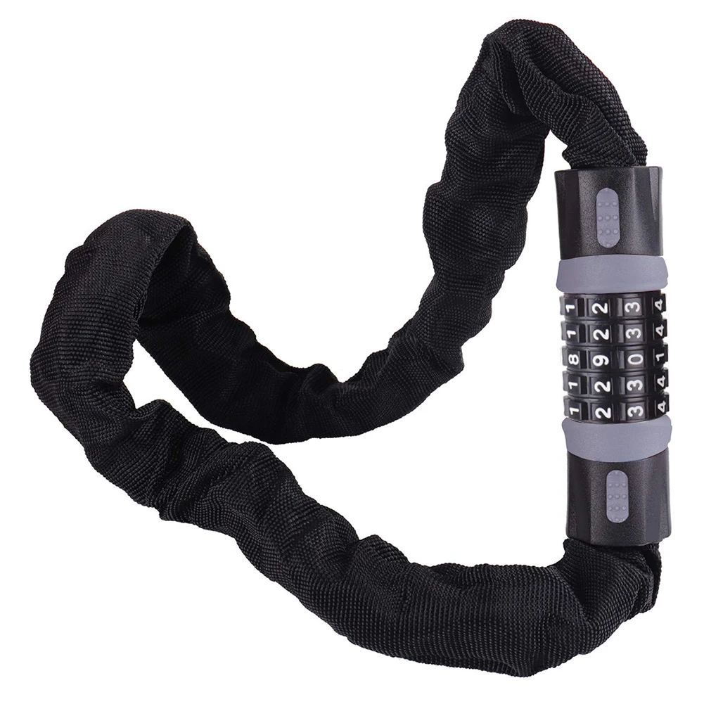 

Bicycle password Lock Long Safty Chain Lock Bike Anti-Theft Steel Password Code Motorcycle Lock Electric Bicycle Accoessories