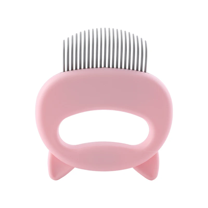 Kimpets Comb for Cat Combing Long Hair, Shell Comb British Short Cat