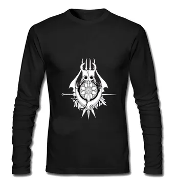 

Men's Football Shirt Off White Gym Couture Hip Hop 100% Cotton Hollow Knight Long sleeve T-shirt Lil Peep