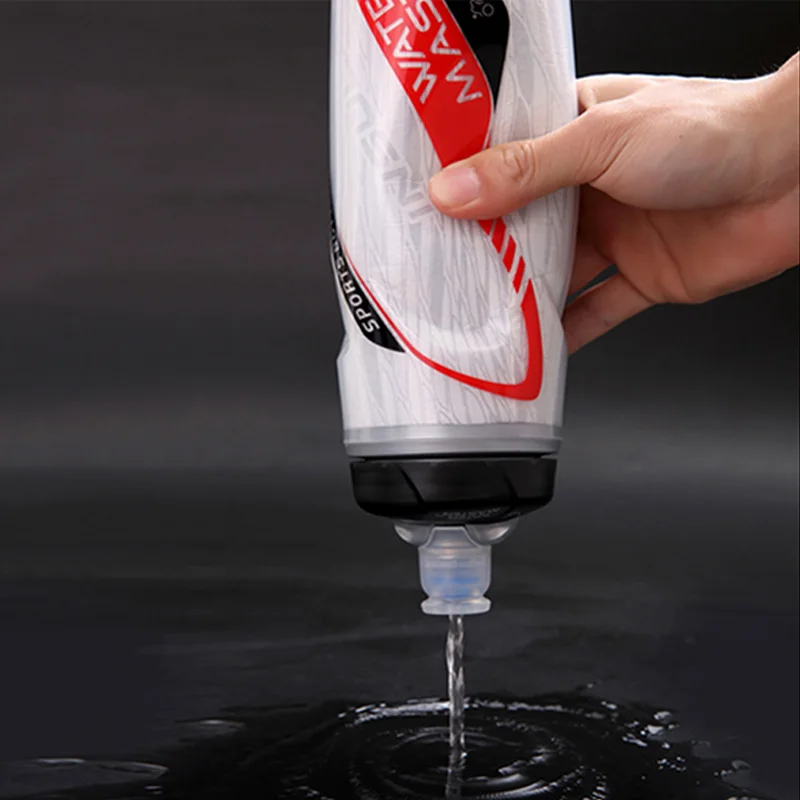 610ML Bicycle Bottle Outdoor Sport Keep Cold Bottle Cycling Climbing Hiking Drink Jug Cup Warmer Bike Plastic Garrafa Agua U0090 (7)