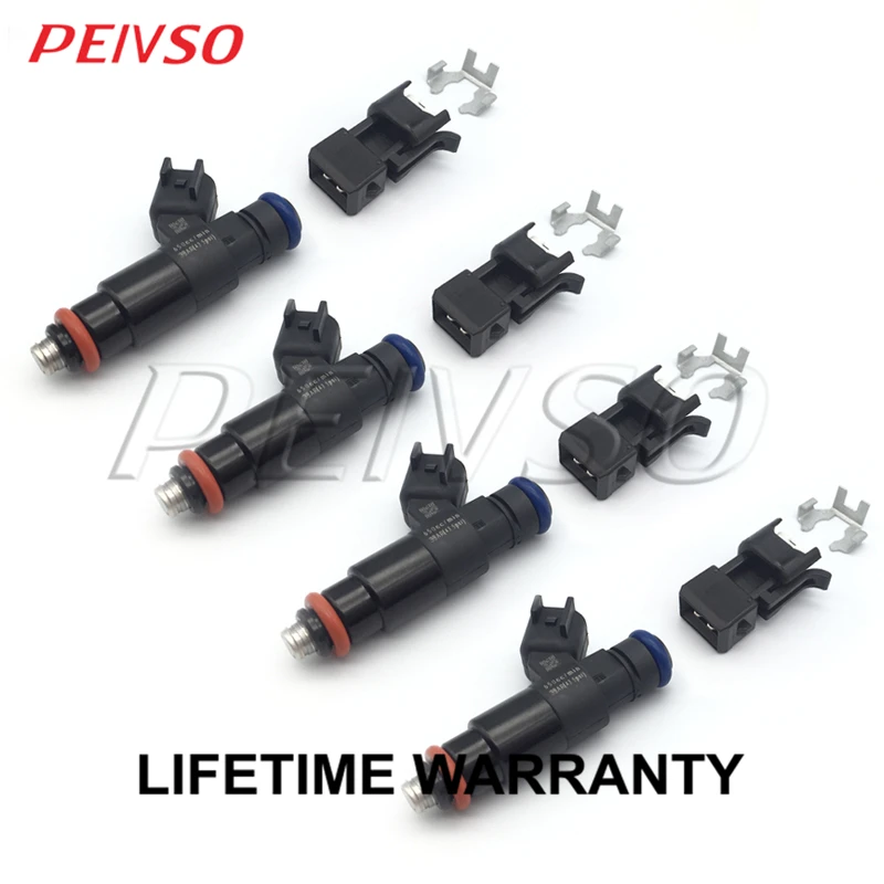 EV14 62lb 650cc топливный инжектор для Toyota GM Honda Audi Volkswagen Mazda Ford Dodge - Цвет: One set of 4pcs