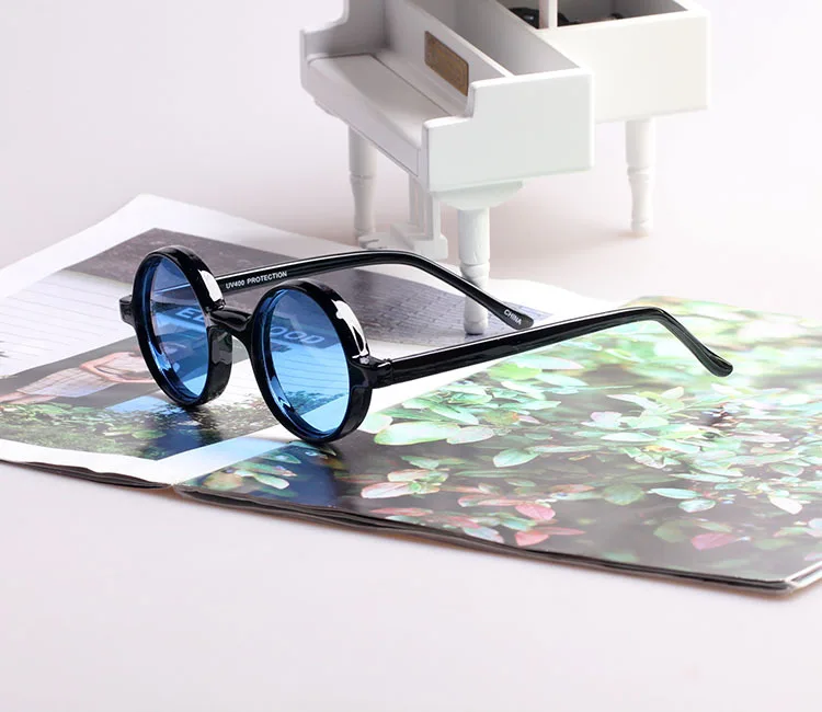 Dyslexia Steampunk Round Sunglasses Improve Dyslexia