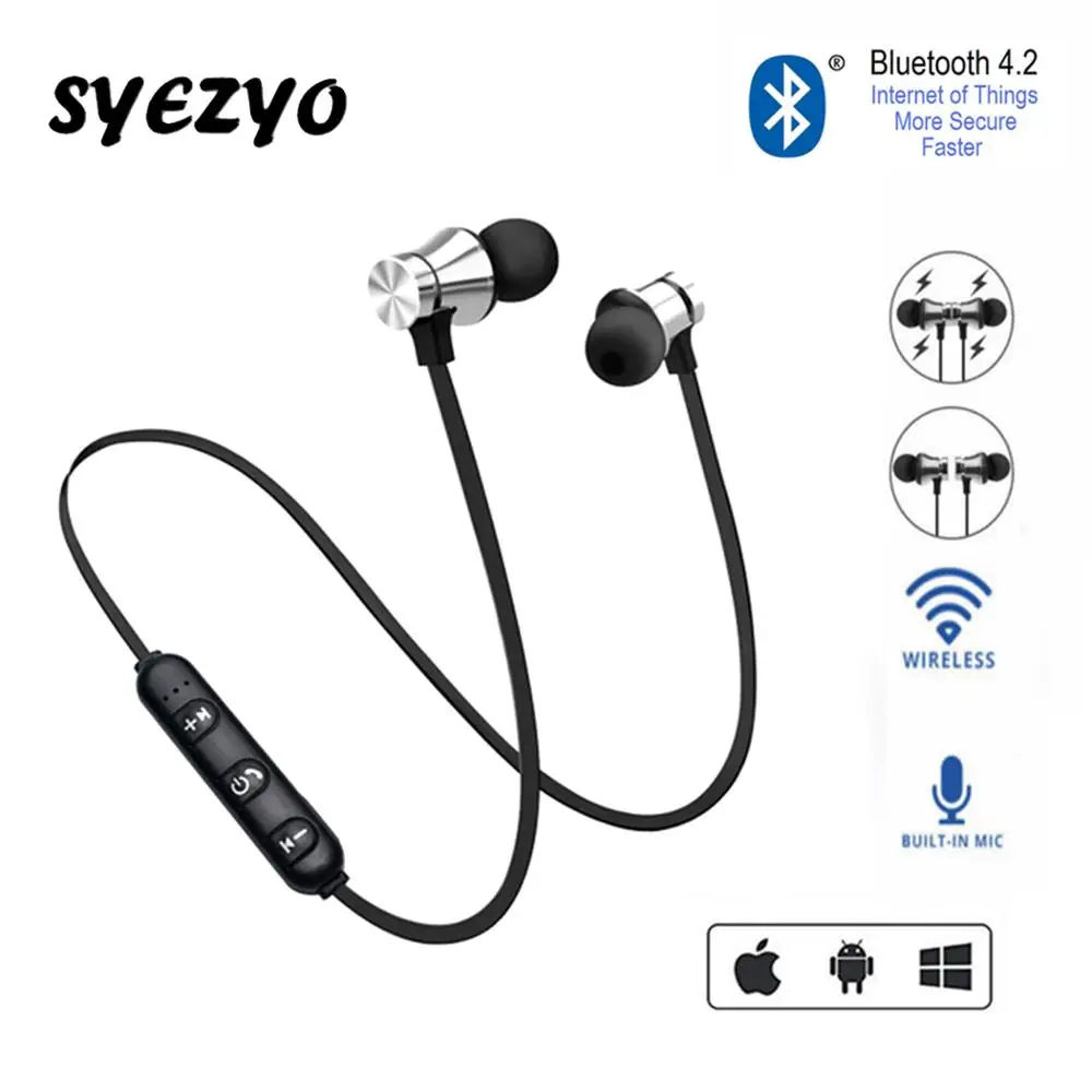 

XT11 TWS Earphones Wireless Bluetooth Phone Neckband Sports Earbuds Music Headphones Waterproof Headset For Xiaomi Huawei Iphone