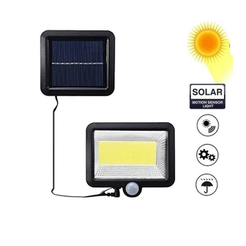 

56/30 LEDs led solar Waterproof PIR motion sensor wall light outdoor solar lights Garden solar lampion Lighting split mount 5M c