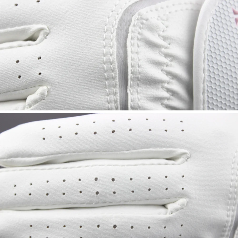 Women's Microfiber Soft Fit Golf Gloves - Durable, Anti-Skid & Breathable