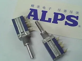 2 шт./лот ALPS поворотный переключатель диапазонов, 4 слоя, 2 киосков