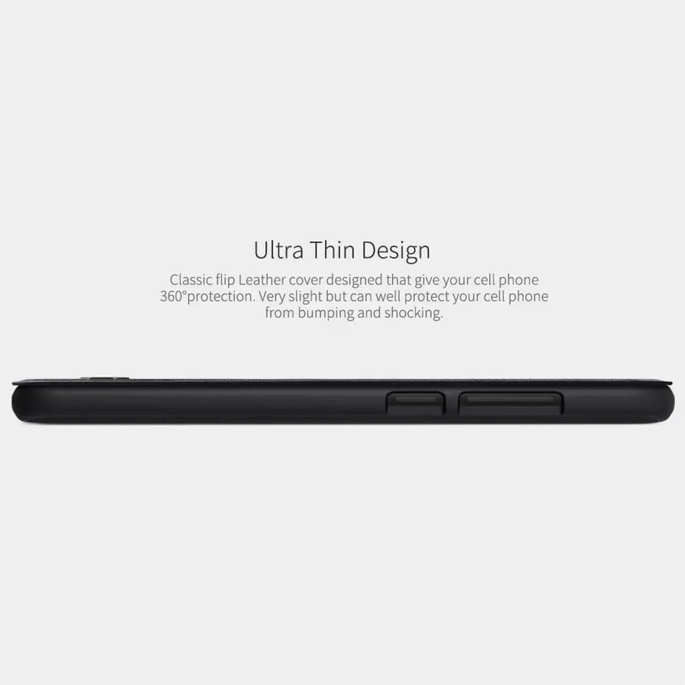 Кожаный флип-чехол Nillkin Qin, тонкий жесткий чехол для Xiao mi Red mi K20 Pro Note 8 mi A3 CC9 7 9 SE Explorer Play 6 Pocophone F1
