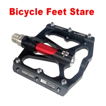 

Bike Pedals MTB BMX Sealed 3 Bearing Cleats Pegs Bicycle Pedal Aluminum Alloy Road Mountain Cycle Anti-slip Cycling Accessories