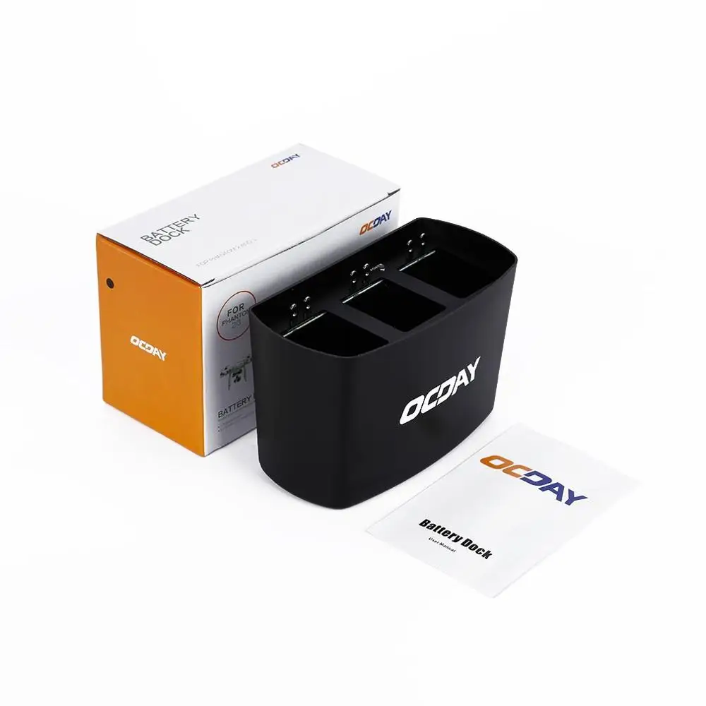OCDAY 3 в 1 3 порта зарядное устройство для DJI Phantom 2 3 изысканно разработанный прочный для DJI Phantom 2 3 - Цвет: Белый