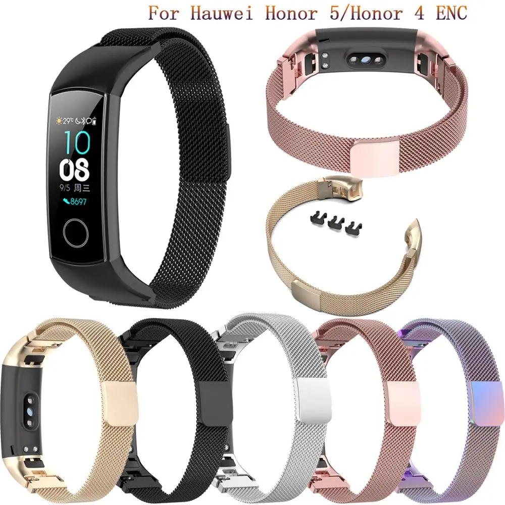 

19.5mm Milanese Stainless Steel Fashion watchband for Huawei honor 5 Watchband for Huawei honor 4 ENC CRS-B19 CRS-B19S WatchBand