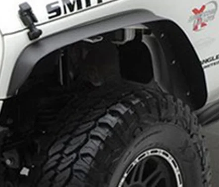 Стальной плоский стиль крыла вспышки для Jeep Wrangler JK 2007- J064
