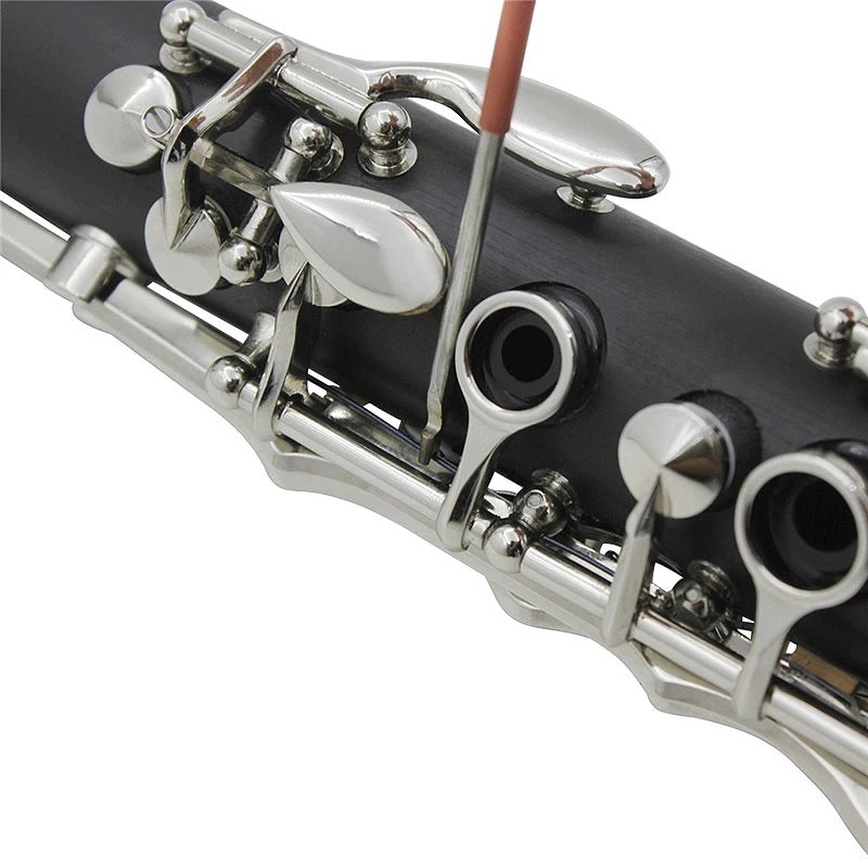 IRIN 1Pcs Red Saxophone Repair Tool Portable Flute Clarinet Oboe Non-Slip Spring Hook Crochet Woodwind Instruments Accessories