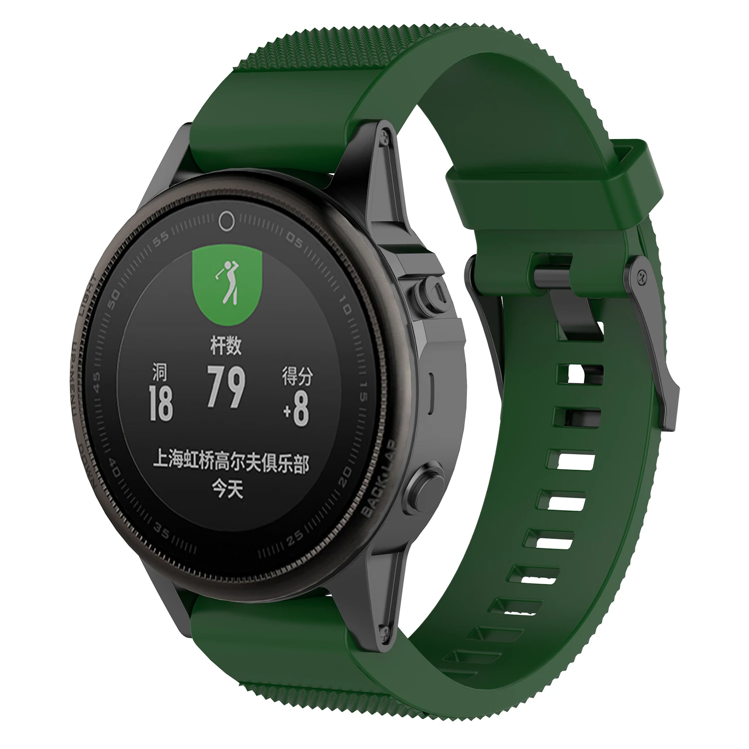 Умные часы сменные ремешки для Garmin Fenix 6s/5s/5 SPlus 20 мм силиконовый текстурированный ремешок Спортивные наручные часы аксессуары