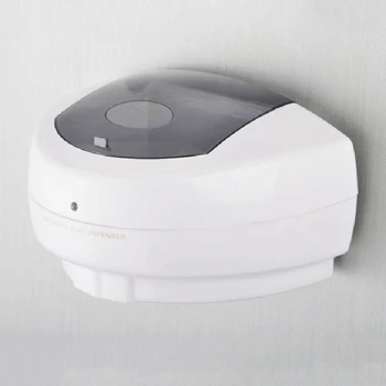 

BEAU-500Ml Automatic Soap Dispenser Hand-Free Sensor Shower Shampoo Liquid Soap Lotion Box Wall Mounted Soap Container for Kitch