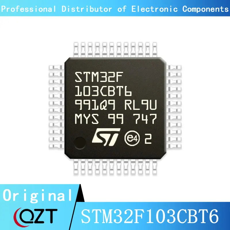 

10pcs/lot STM32F103 STM32F103CBT6 QFP-48 GD32F103 GD32F103CBT6 LQFP-48 Microcontroller chip New spot