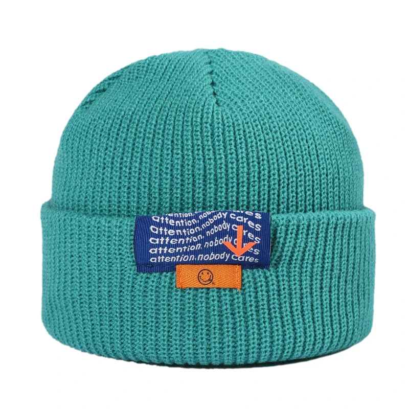 2021 Men Women Beanie Hats Autumn And Winter New Outdoor Warmth Personality Fashion Hip Hop Beanie For Men Multicolor Streetwear 