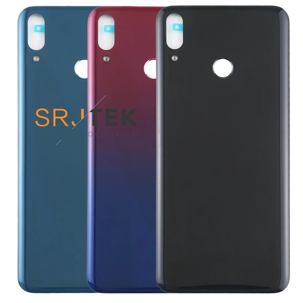 Srjtek для huawei Y9, крышка батареи, задняя дверь, корпус, задняя крышка, чехол для huawei Y9, запасная крышка батареи JKM LX1 LX2 LX3