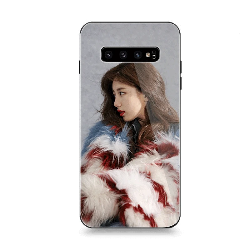 Чехол для телефона Стекло для samsung A70 A50 A30 A40 A20 A60 A10 S7 край S8 S9 S10 Plus Note 8 9 крышка ПЭ Suzy - Цвет: G11