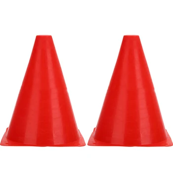 

Training Aids Training Cones Set 2pcs Plastic Sport Traffic For Soccer