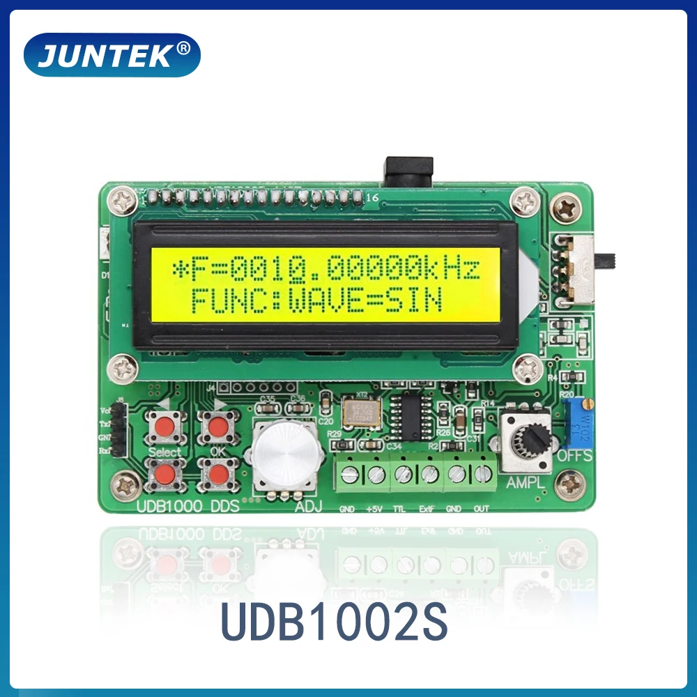 Juntek Udb1000s 2mhz Dds Function Signal Generator Frequency Meter