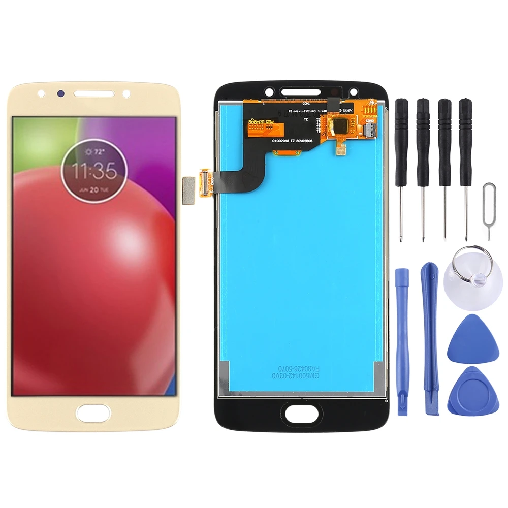 Заводская распродажа сменный ЖК экран и дигитайзер в полной сборке для Motorola Moto E4