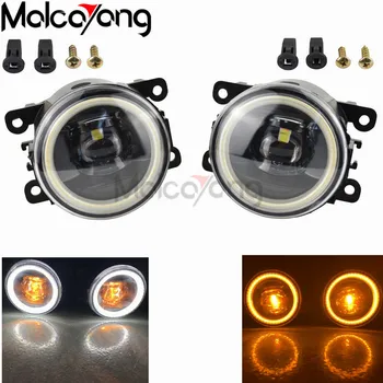 

2x Car Accessories LED Bulb Front Fog Light Angel Eye H11 12V For Mitsubishi Outlander XL 2007-2013 For Mitsubishi pajero 4 2011