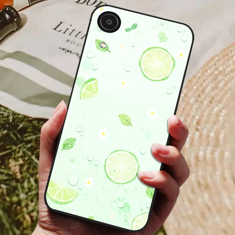 Silicone Soft Black TPU Phone Case - Durable Back Cover