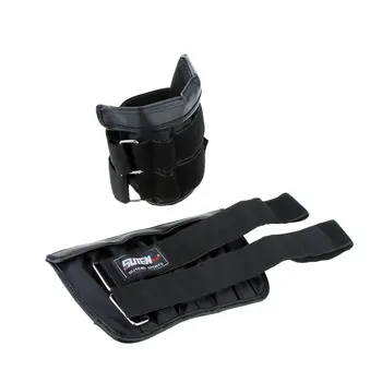 comprar 2 Pces Carga Máxima 6kg Perna Ponderada Ajustável Banda De Pulso Exercício Boxe Treinamento Peso Carregamento Tornozelo Envoltório