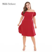 Весна и лето, стиль, Европа и Америка, большие размеры, женское платье с открытыми плечами, облегающая трапециевидная юбка